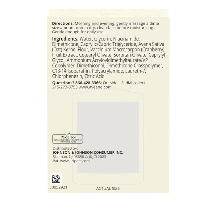 Aveeno Calm + Restore Age Renewal Serum for Sensitive Skin - 1 oz - 12 Pack