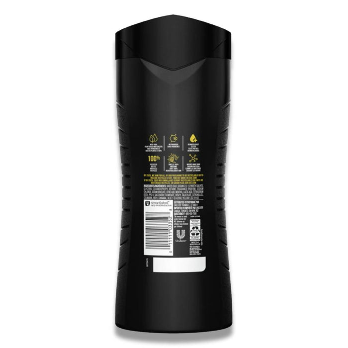 Axe - Cool Ocean Mens Body Wash 12H Refreshing Scent With Essential Oils 16 oz - 4 Pack