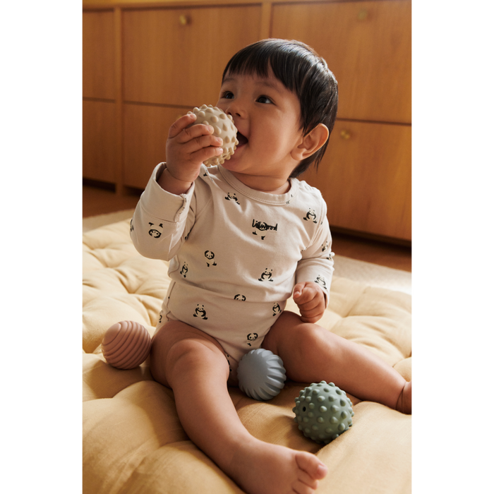 Liewood - Baby Sensory Balls - Dorian - Beach Blue/Multi Mix - Lifestyle Cut 1