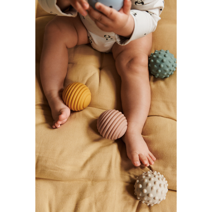 Liewood - Baby Sensory Balls - Dorian - Beach Blue/Multi Mix - Lifestyle Cut 2