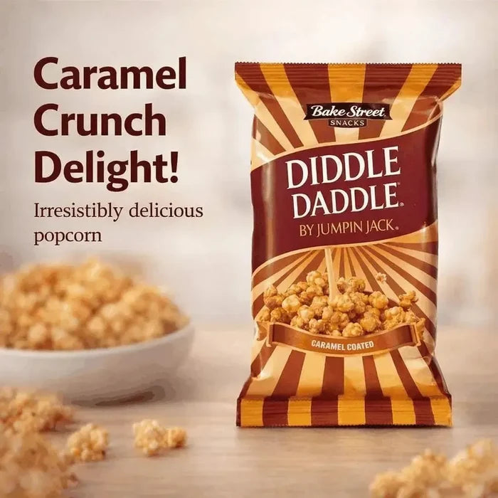Bakers Street Diddle Daddle - Caramel Clusters - 150g Facebook Ad