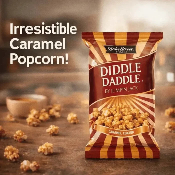 Bakers Street Diddle Daddle - Caramel Clusters - 150g Facebook Ad