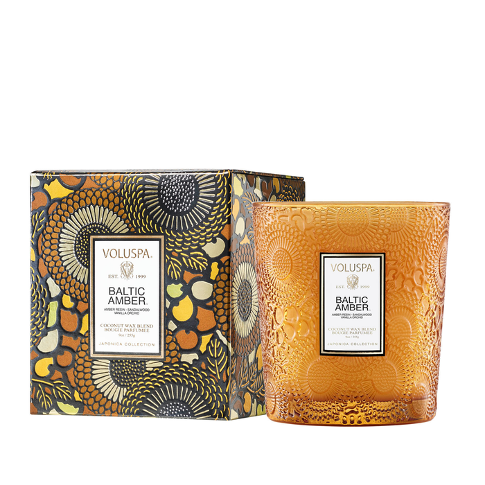 Baltic Amber 9oz Classic Candle