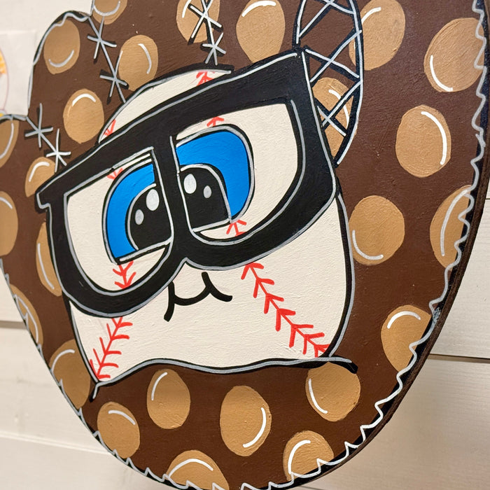 Baseball Door Hanger