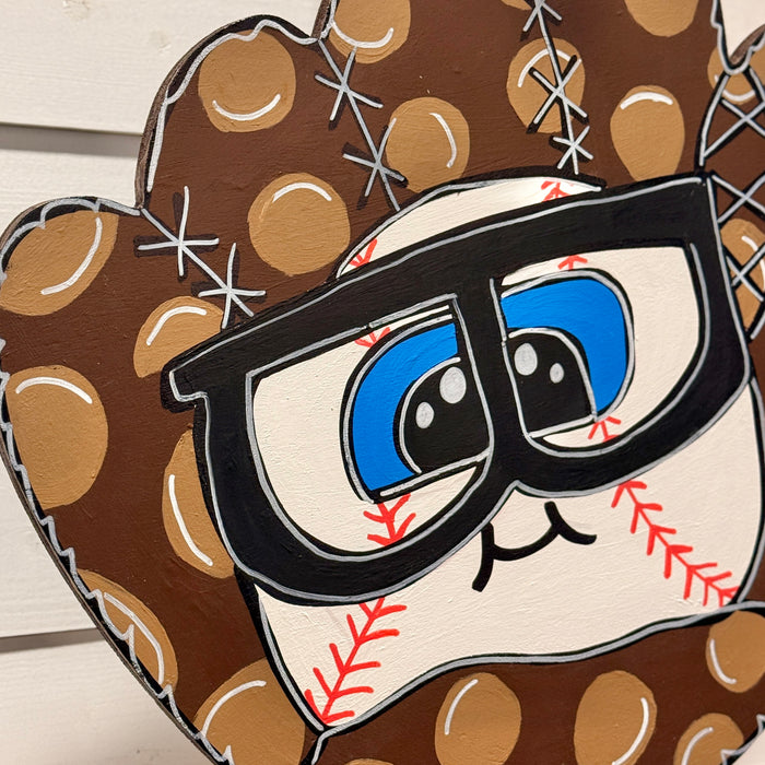 Baseball Door Hanger