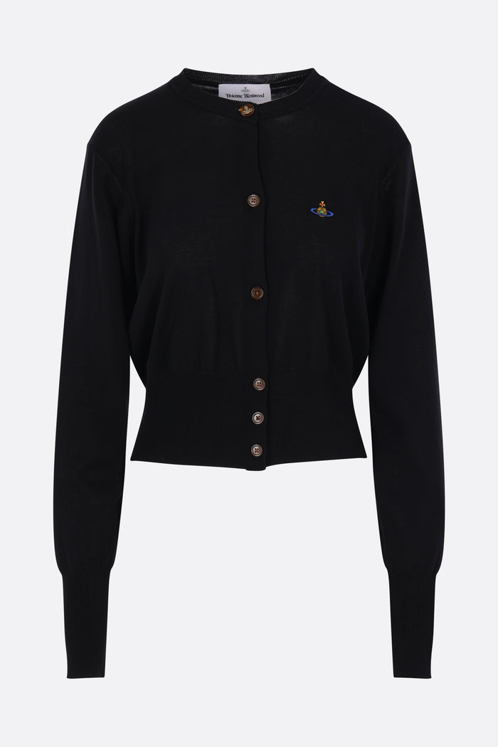 Bea cropped cardigan in cotton
