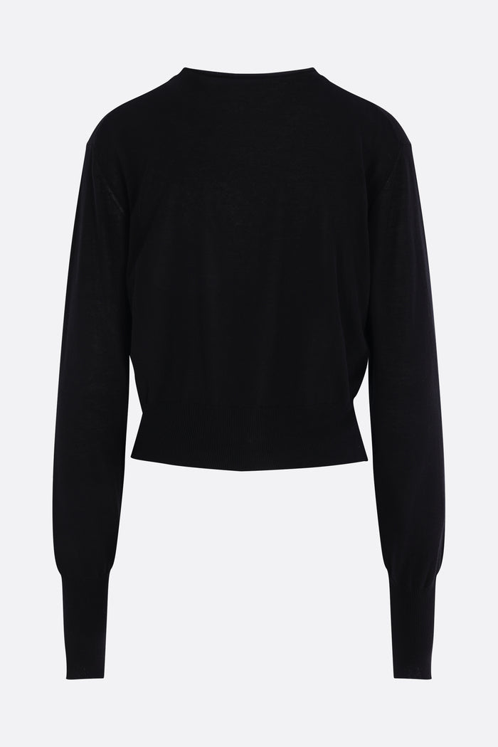 Bea cropped cardigan in cotton