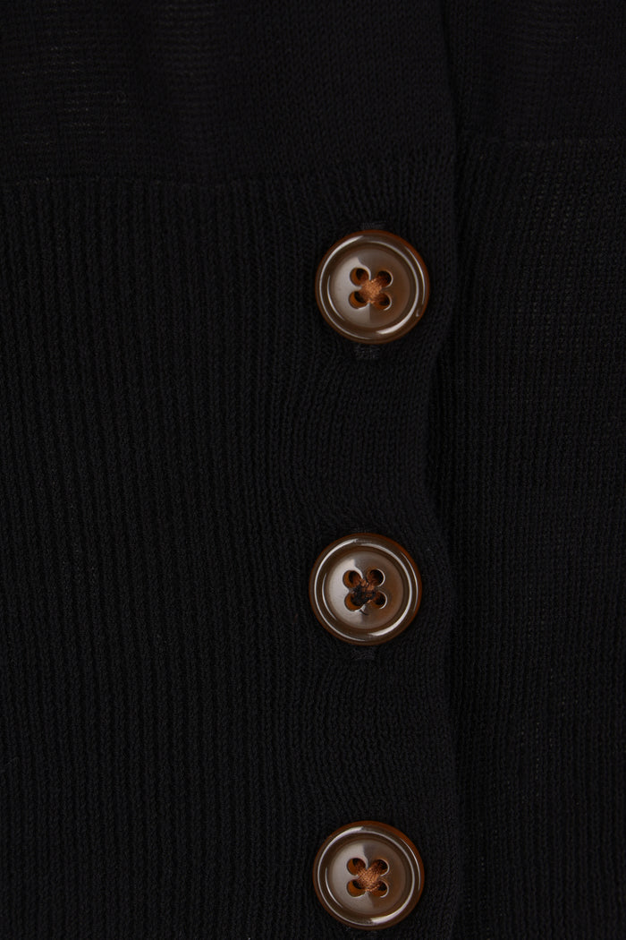 Bea cropped cardigan in cotton