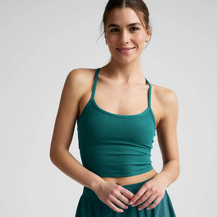 Beyond Yoga Women's Spacedye Slim Racerback Cropped Tank