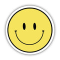 Big Moods Yellow Smiley Face Vinyl Sticker