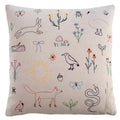 Biota Embroidered Pillow | K Studio