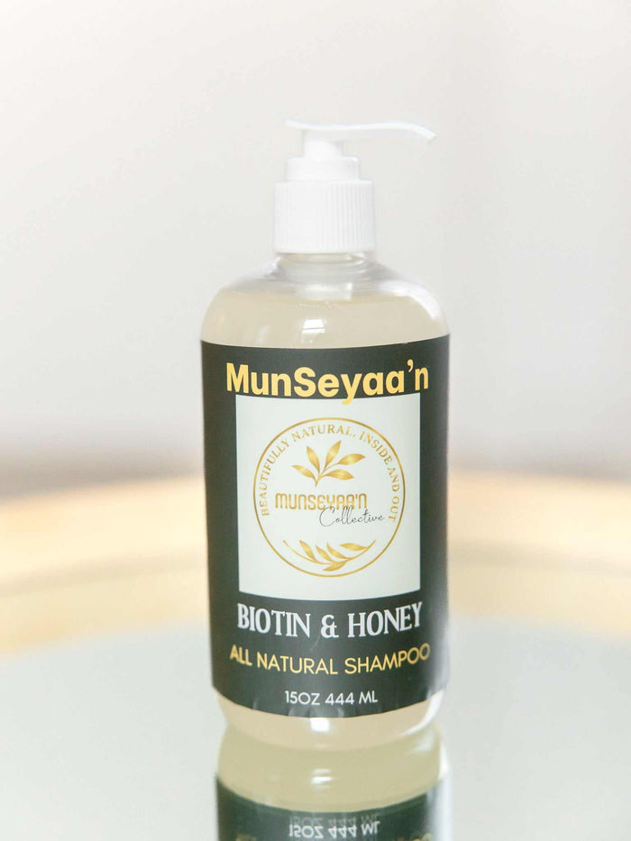 Biotin and Honey Shampoo, Conditioner & Mist: Bundle MunSeyaa'n Collective