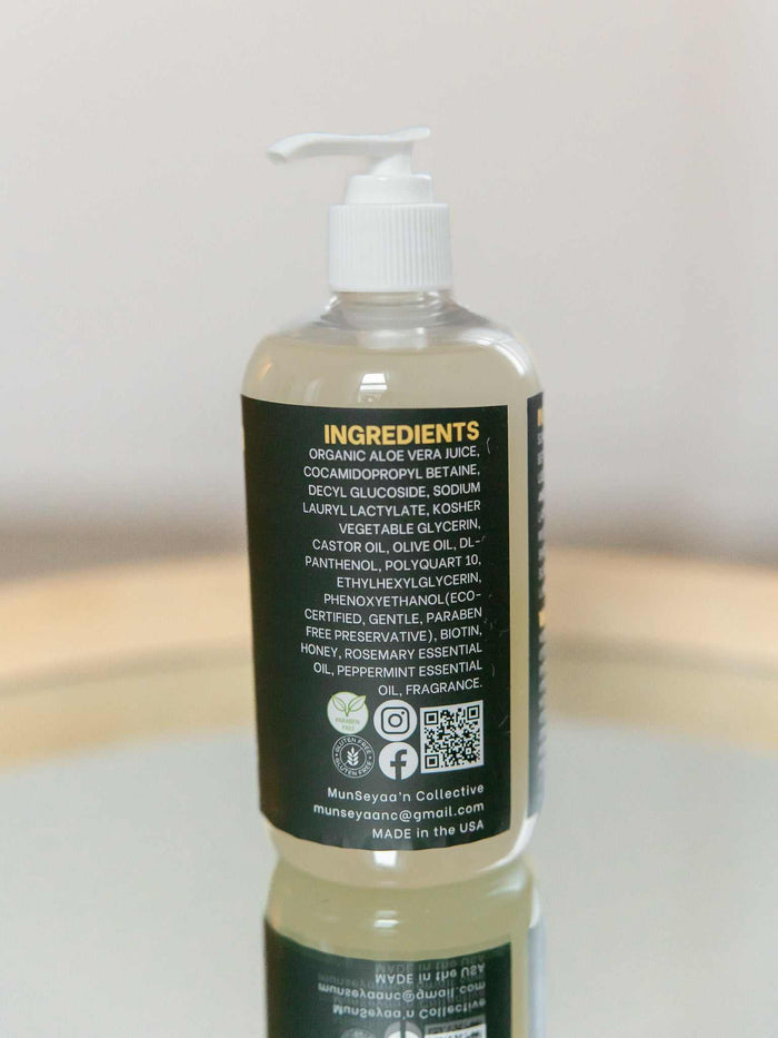 Biotin & Honey Hair Shampoo MunSeyaa'n Collective
