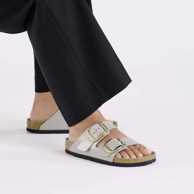 Birkenstock Arizona Big Buckle - Birko Flor - Stone Coin - 1031558