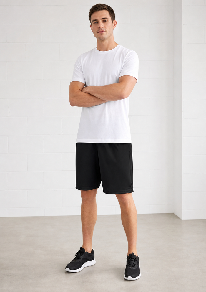 ST2020 BIZ COOL Men's Shorts in Black for sports teams and active uniforms