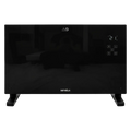 Black Glass Panel Heater with Wifi Controls