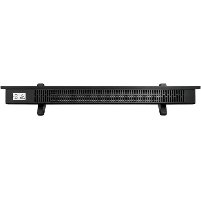 Black Glass Panel Heater with Wifi Controls