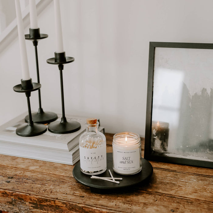 Black Wood Pedestal Stand - Home Decor & Gifts - Magnolia Lane co. Home + Garden + Gift