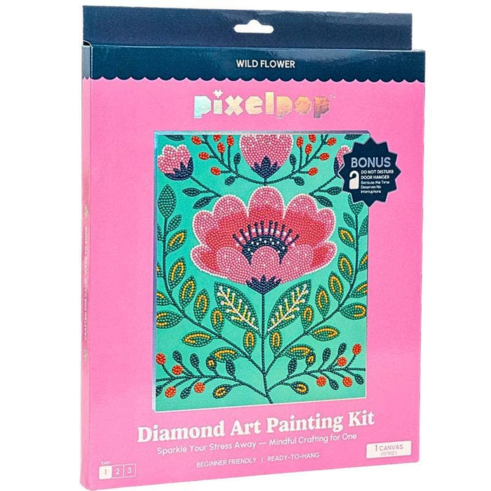 Bloom Wildflower PixelPop™ Diamond Art — Reset Edition