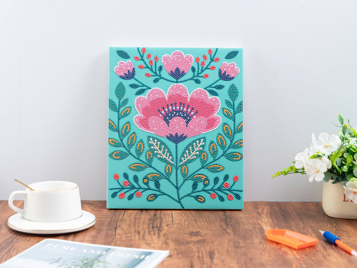 Bloom Wildflower PixelPop™ Diamond Art — Reset Edition