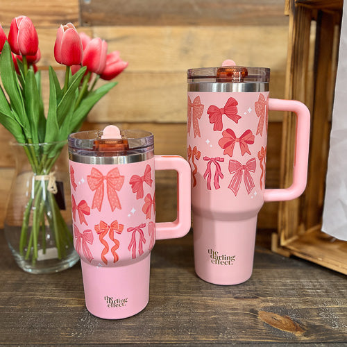 Blushing Bows Tumbler