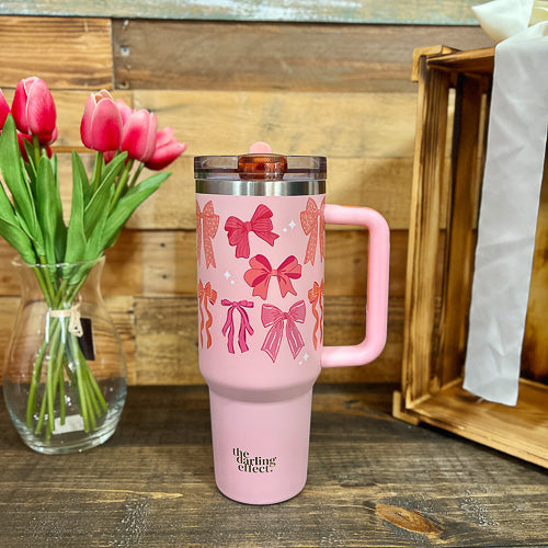 Blushing Bows Tumbler