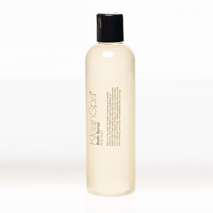med nut and orange peel body wash