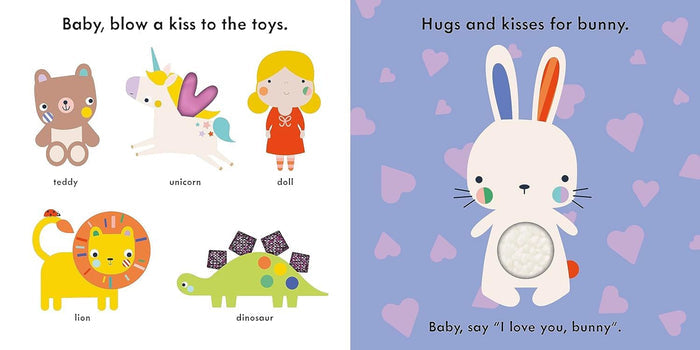 Book - Baby Touch: Hugs And Kisses - Spread 1