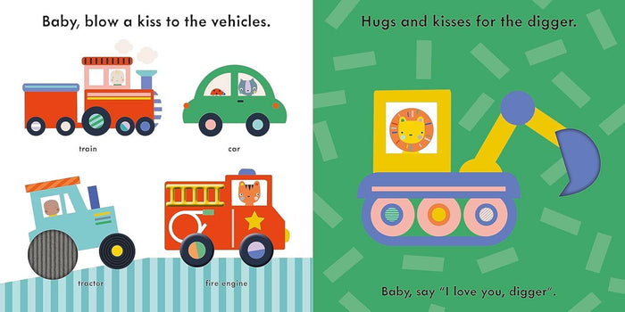 Book - Baby Touch: Hugs And Kisses - Spread 2