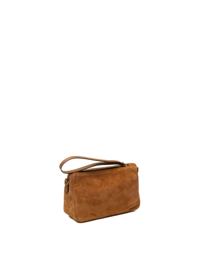 GIANNI CHIARINI borsa mini nora pouch marrone 10224 NORA POUCH-1478