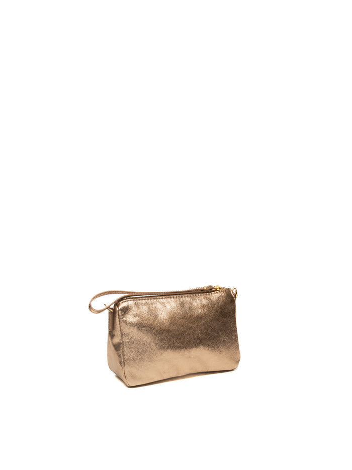 GIANNI CHIARINI borsa mini nora pouch platino 10224 NORA POUCH-6083