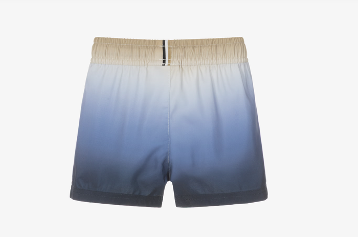BOSS Baby Boys Blue Ombré Swim Shorts