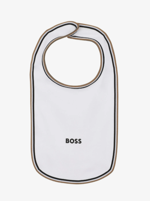 BOSS baby logo-patch three-piece set