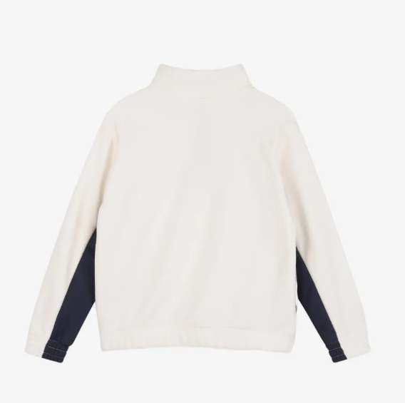 BOSS colour-block fleece sweatshirt