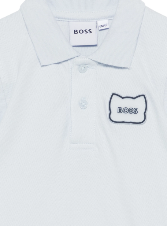 BOSS cotton polo romper
