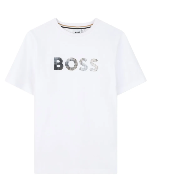 BOSS Logo-print short-sleeved T-shirt