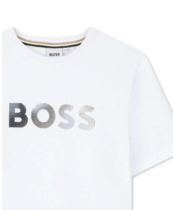BOSS Logo-print short-sleeved T-shirt