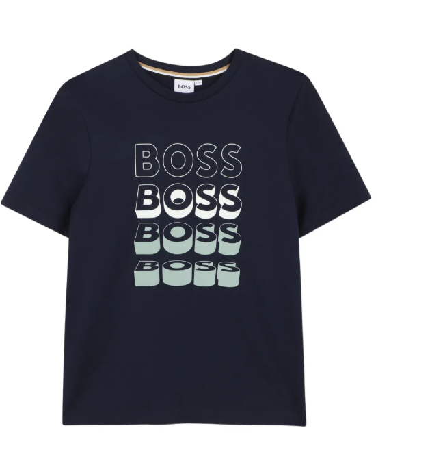 BOSS logo-print T-shirt