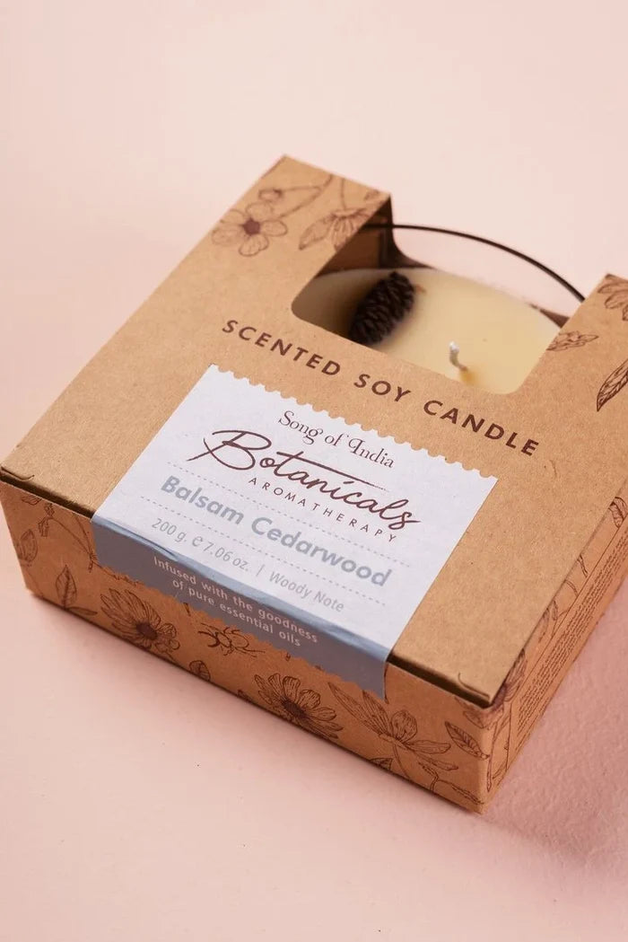 Botanical 3- Wick Candle Cedarwood