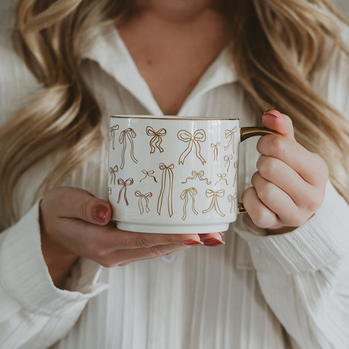 Bows 14 oz Coffee Mug - Olita Gifts & Goods