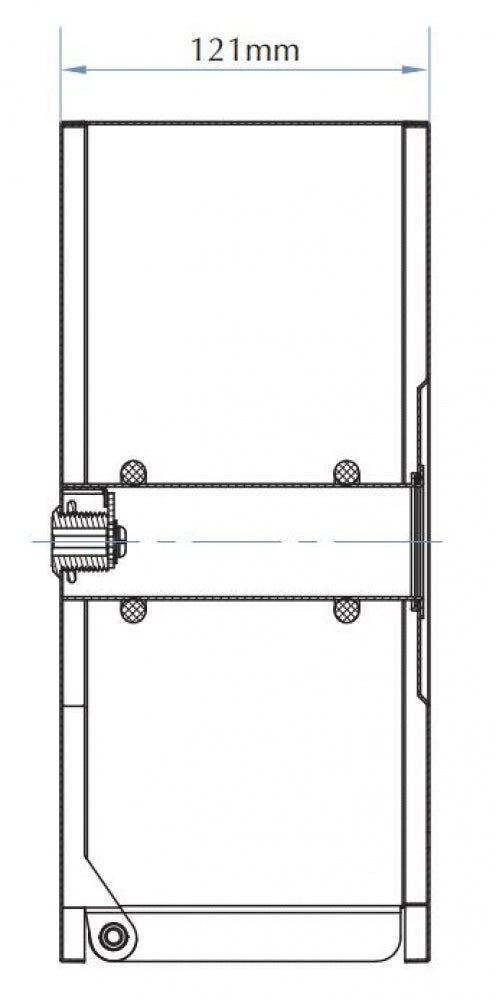 Bradley 5424B Jumbo Toilet Roll Dispenser