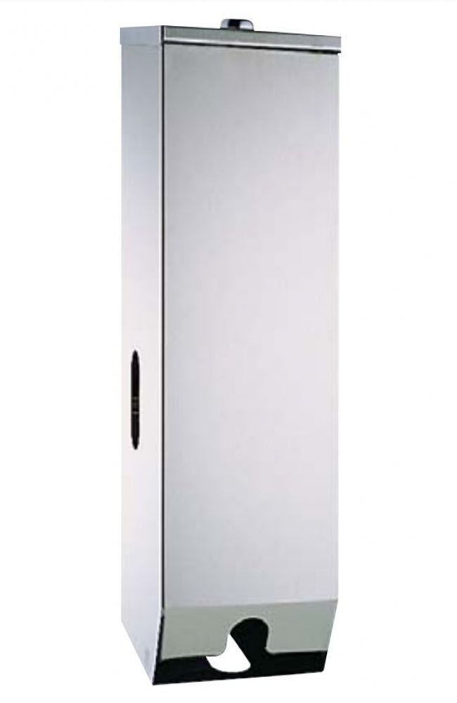 Bradley 5443 Triple Toilet Roll Dispenser Lockable