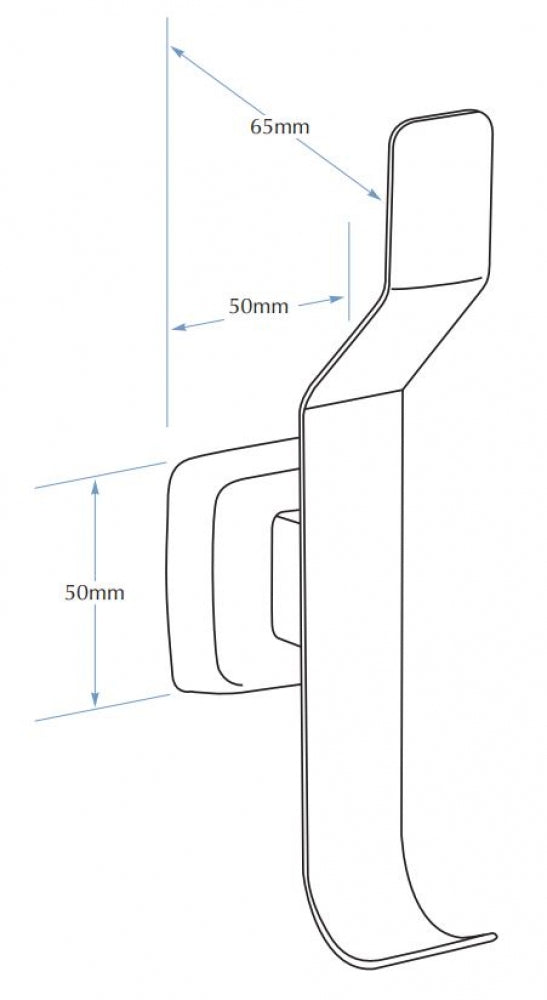 Bradley 913 Dual Hat and Coat Hook