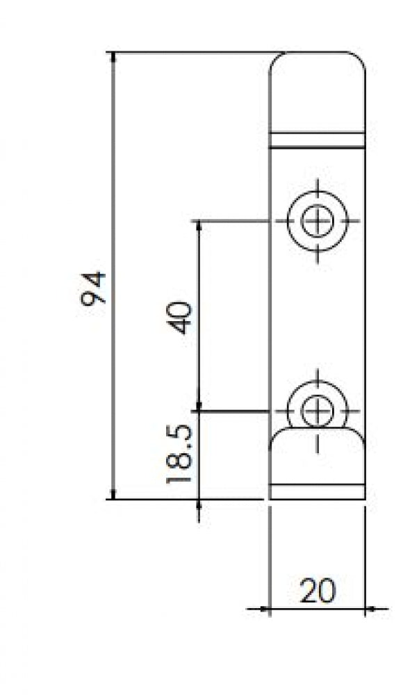 Bradley 9981 Dual Hat and Coat Hook