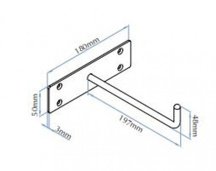 Bradley 9991 Equipment Hook