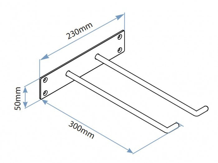 Bradley 9992-45 Equipment Hook Muti-Use