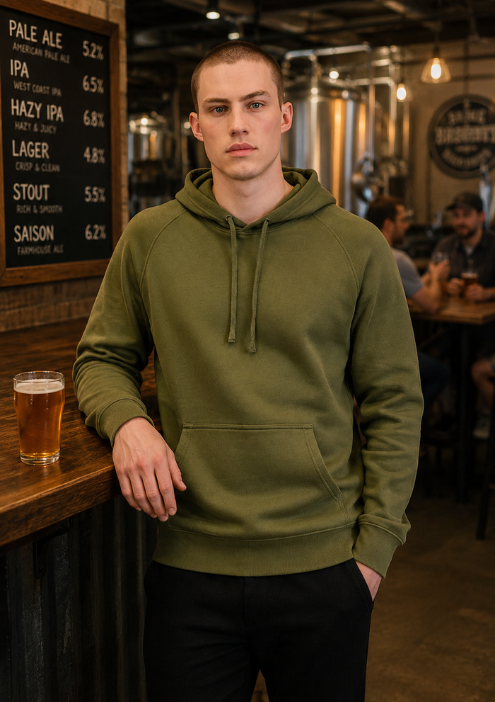 Brewery Raglan Hoodie