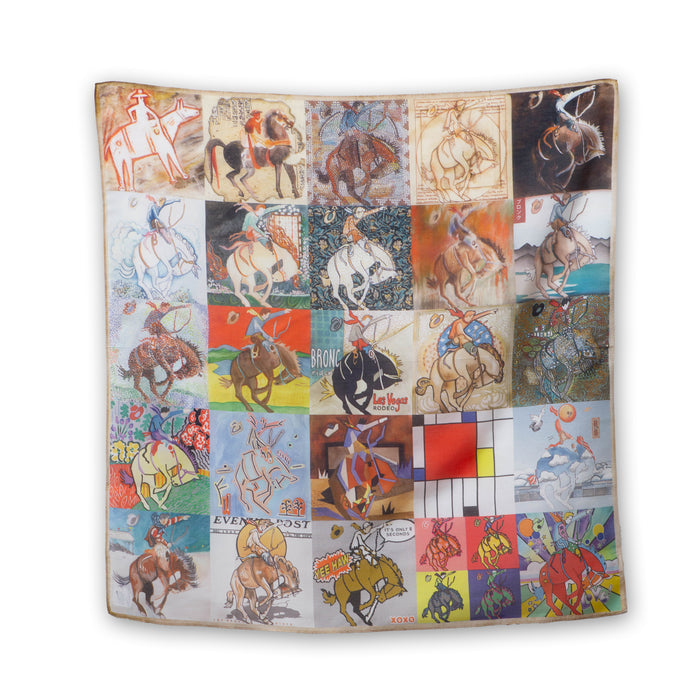 Bronc Art Study Shorty Scarf #5-33