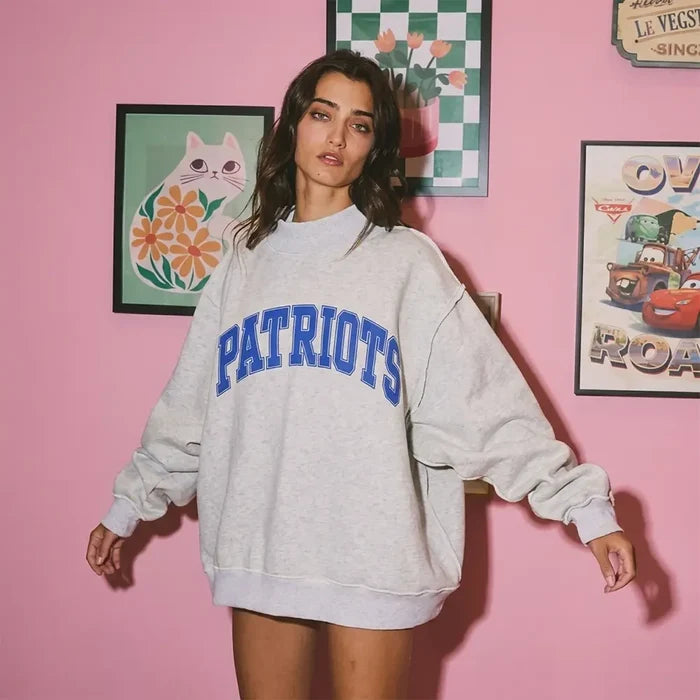Bucketlist Mock Neck Sweatshirt - ACA Patriots
