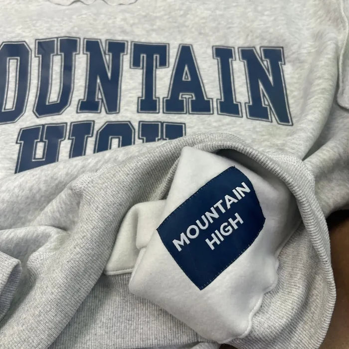 Bucketlist Oversized Mock Neck Sweatshirt - Mountain High